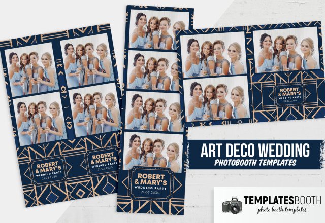 Mẫu Art Deco Wedding